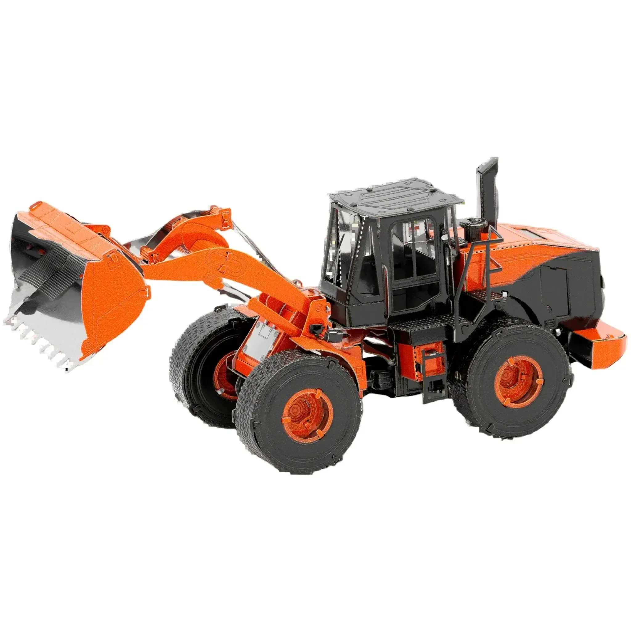 Wheel Loader Construction Vehicle Figure Model Kit (Steel, Moderate Difficulty) - Fascinations - Metal Earth Series - (2022) - Image 2