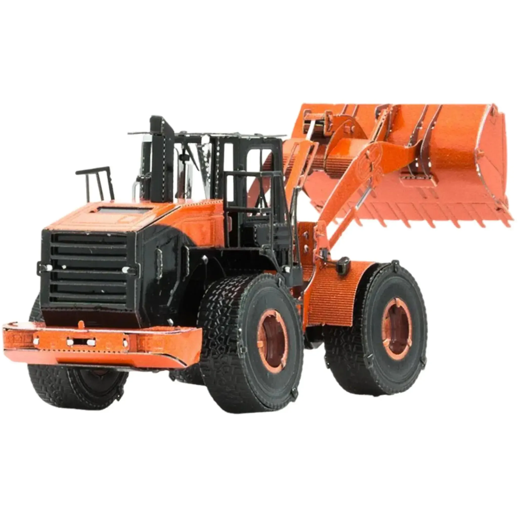 Wheel Loader Construction Vehicle Figure Model Kit (Steel, Moderate Difficulty) - Fascinations - Metal Earth Series - (2022) - Image 4