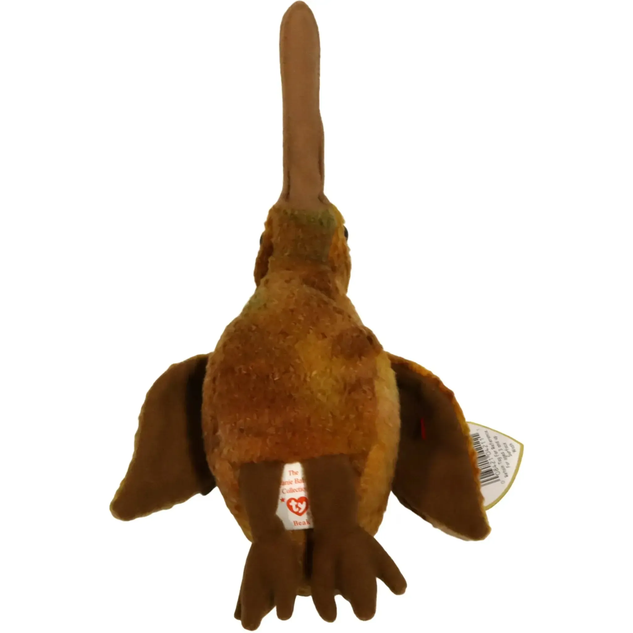 Whiskers the Kiwi Bird Plush (6") - Ty - Original Beanie Babies Series (1998) - Image 4