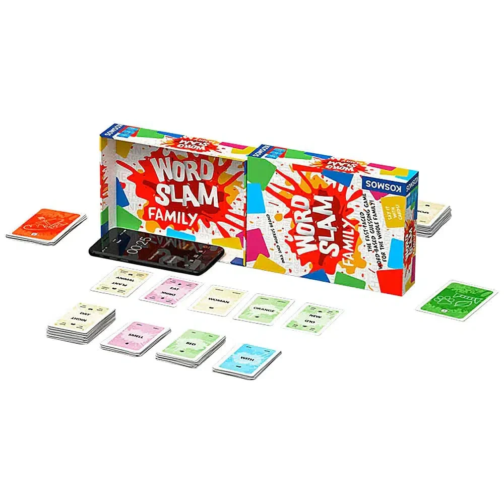 Word Slam: Family - Party Communication Card Game for Family, Adults, and Children (3+ Players, Ages 10+) - Thames & Kosmos - Image 2