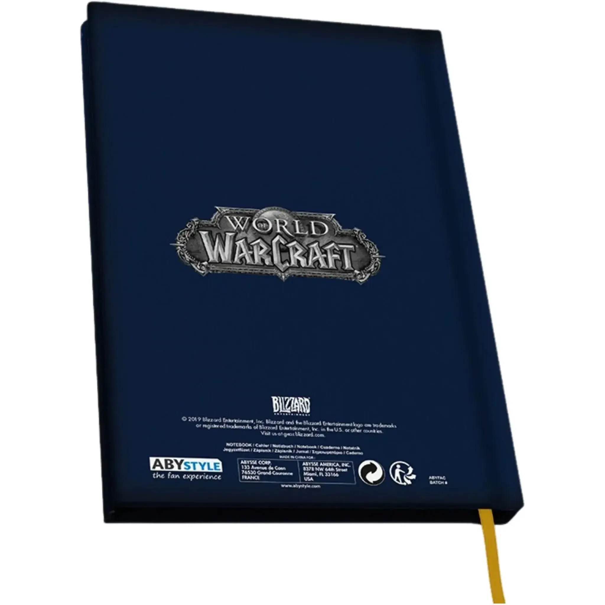 World of Warcraft - Alliance Hardcover A5 Notebook (8.5"x6.1") - ABYstyle - Image 3