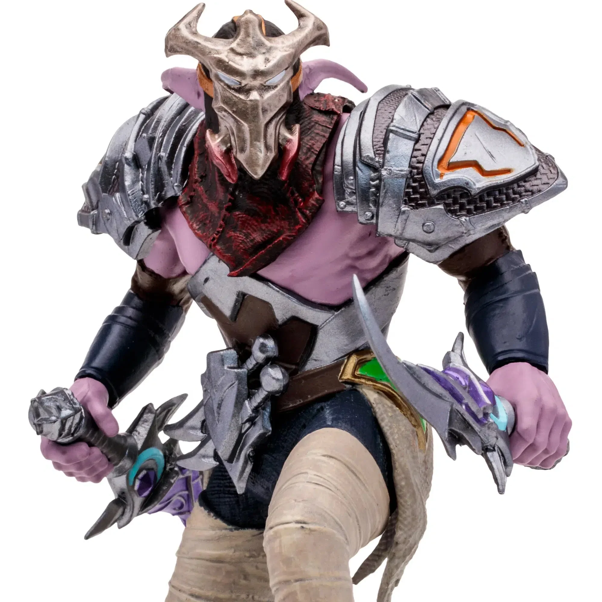 World of Warcraft - Elf Druid & Eld Rogue Action Figure with Mystery Weapon (7") - McFarlane Toys - Image 8