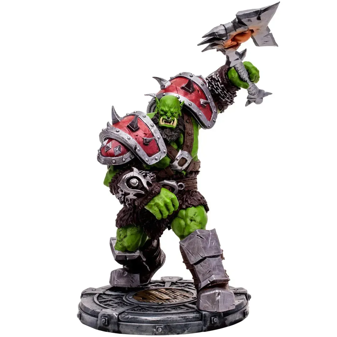 World of Warcraft - Orc Warrior & Orc Shaman with Mystery Weapon Action Figure (1:12 Scale) - McFarlane Toys - Image 5