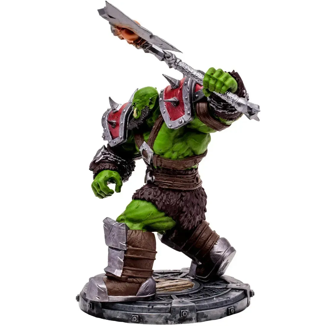 World of Warcraft - Orc Warrior & Orc Shaman with Mystery Weapon Action Figure (1:12 Scale) - McFarlane Toys - Image 7