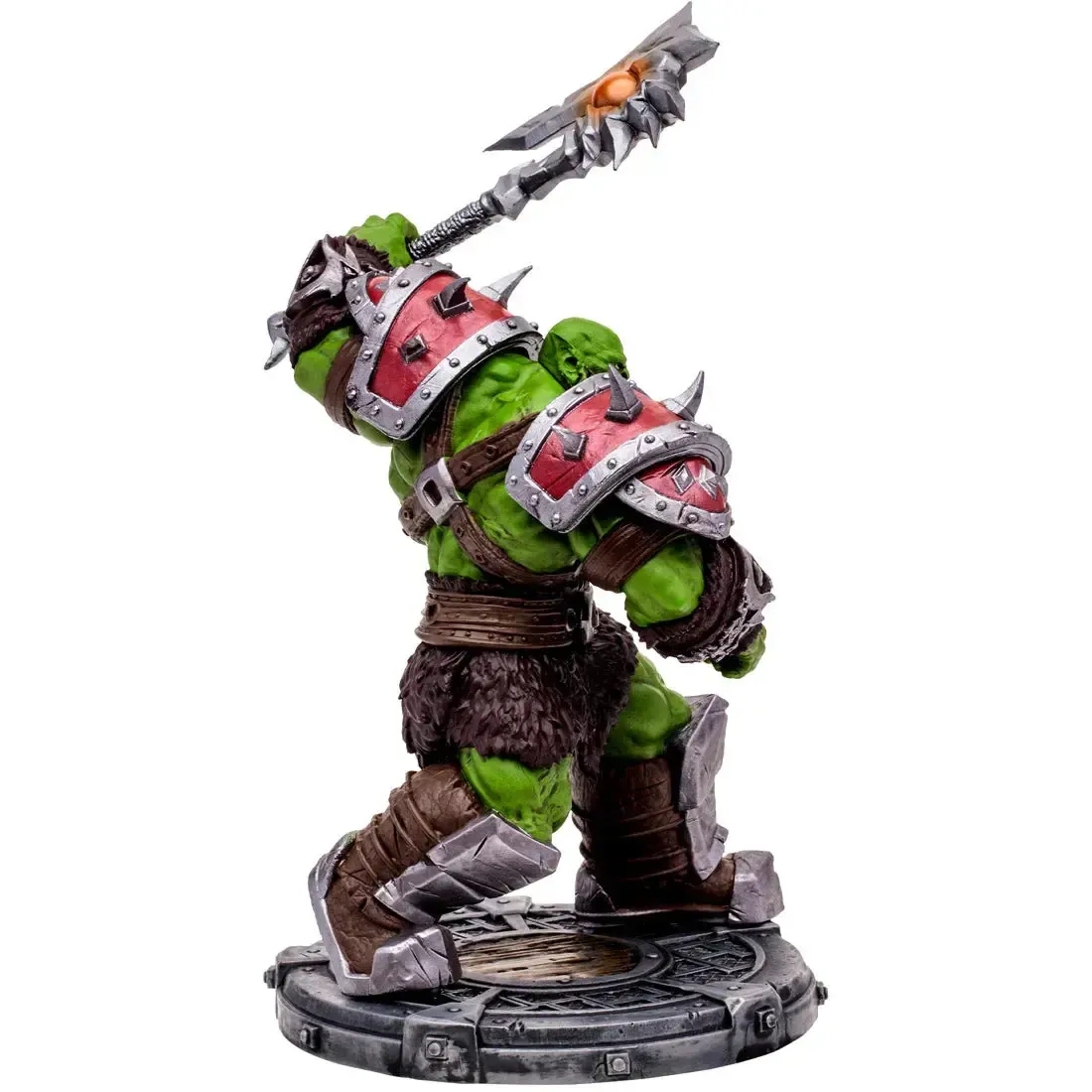 World of Warcraft - Orc Warrior & Orc Shaman with Mystery Weapon Action Figure (1:12 Scale) - McFarlane Toys - Image 8