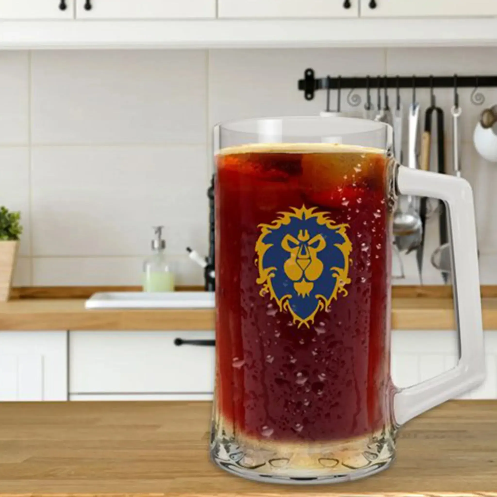 World of Warcraft - The Alliance Tankard Drinking Glass (16.9 oz.) - ABYstyle - Image 3