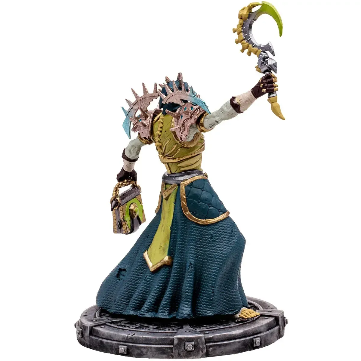 World of Warcraft - Undead Priest & Undead Warlock with Mystery Weapon Action Figure (1:12 Scale) - McFarlane Toys - Image 7