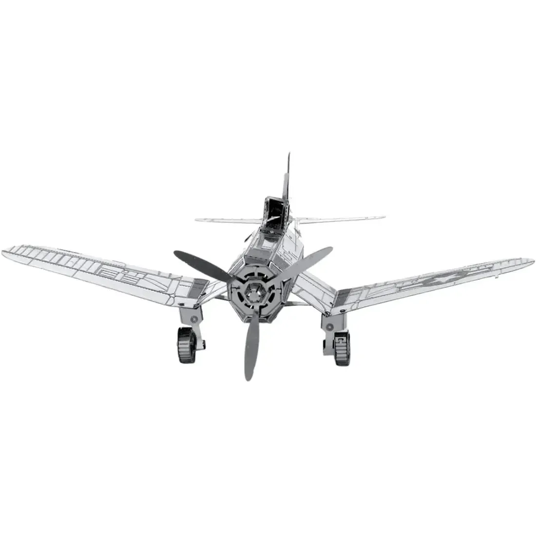 World War II - F4U Corsair American Plane Figure Model Kit (Steel, Moderate Difficulty) - Fascinations - Metal Earth Series - Image 2