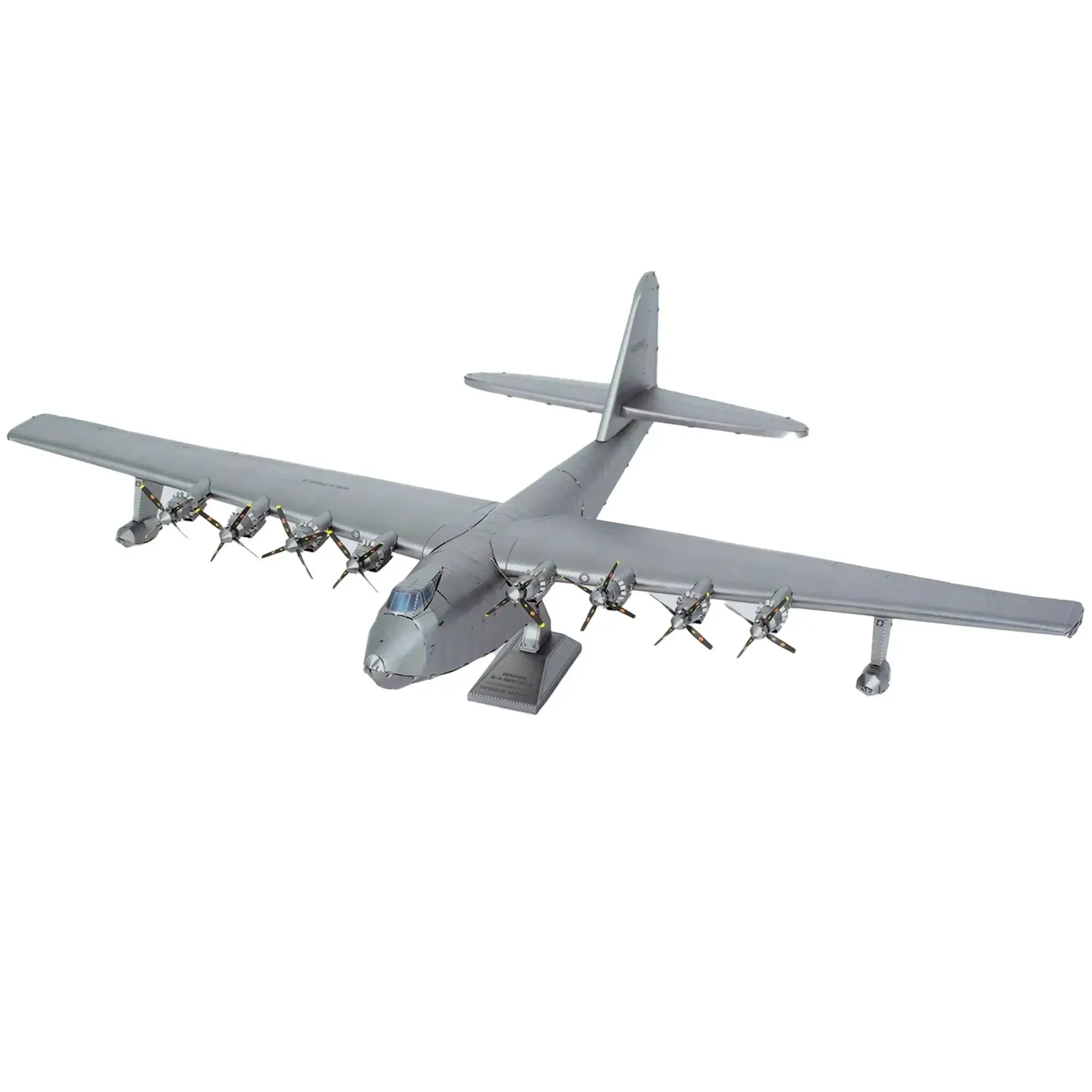 World War II [United States Army Air Forces] - Hughes H-4 Hercules "The Spruce Goose" Aircraft Figure Model Kit (1:210 Scale, Steel, Hard Difficulty) - Fascinations - Metal Earth Premium Series - (2023) - Image 4