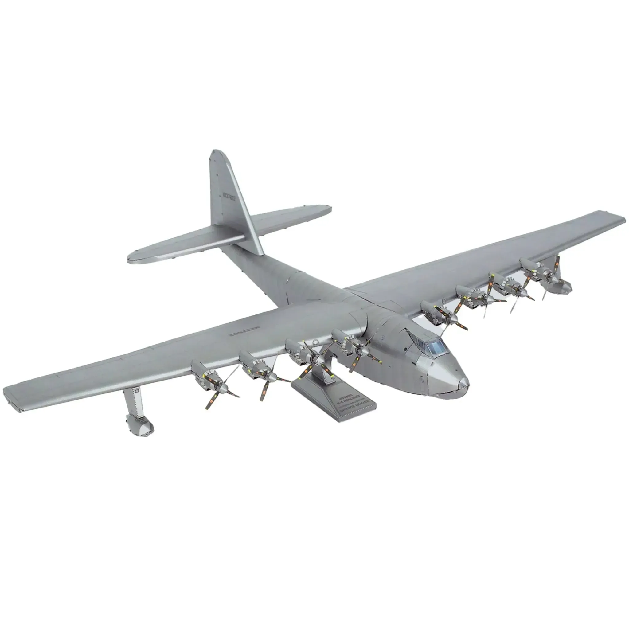 World War II [United States Army Air Forces] - Hughes H-4 Hercules "The Spruce Goose" Aircraft Figure Model Kit (1:210 Scale, Steel, Hard Difficulty) - Fascinations - Metal Earth Premium Series - (2023) - Image 7