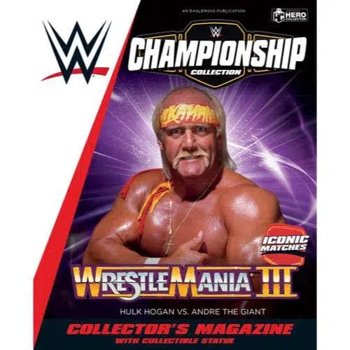 WWE: WrestleMania III - Andre the Giant vs. Hulk Hogan Figure Set - Eaglemoss - WWE Championship Collection - Image 11