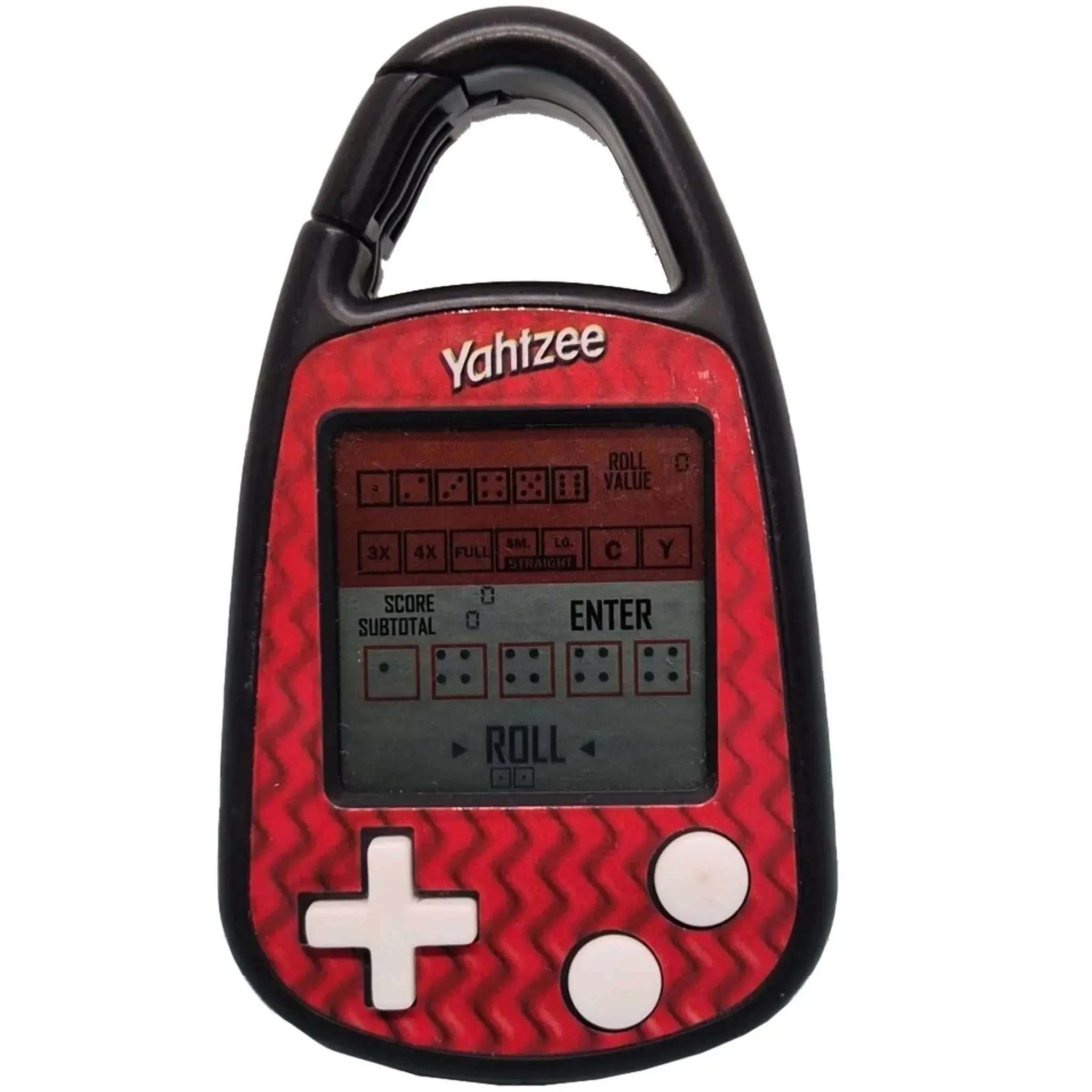 Yahtzee - Electronic Carabiner Edition Handheld Electronic Dice Game (1+ Players, Ages 8+) - Basic Fun [Hasbro] - (2011) - Image 2