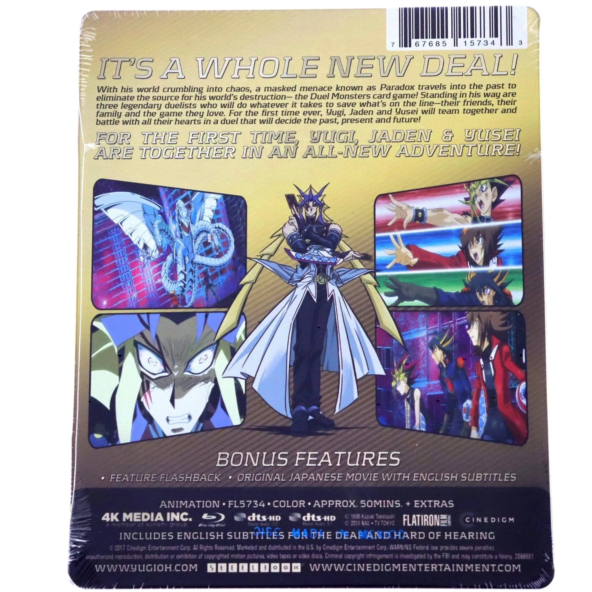 Yu-Gi-Oh! Bonds Beyond Time (Steelbook Edition) - Blu-Ray - Image 2