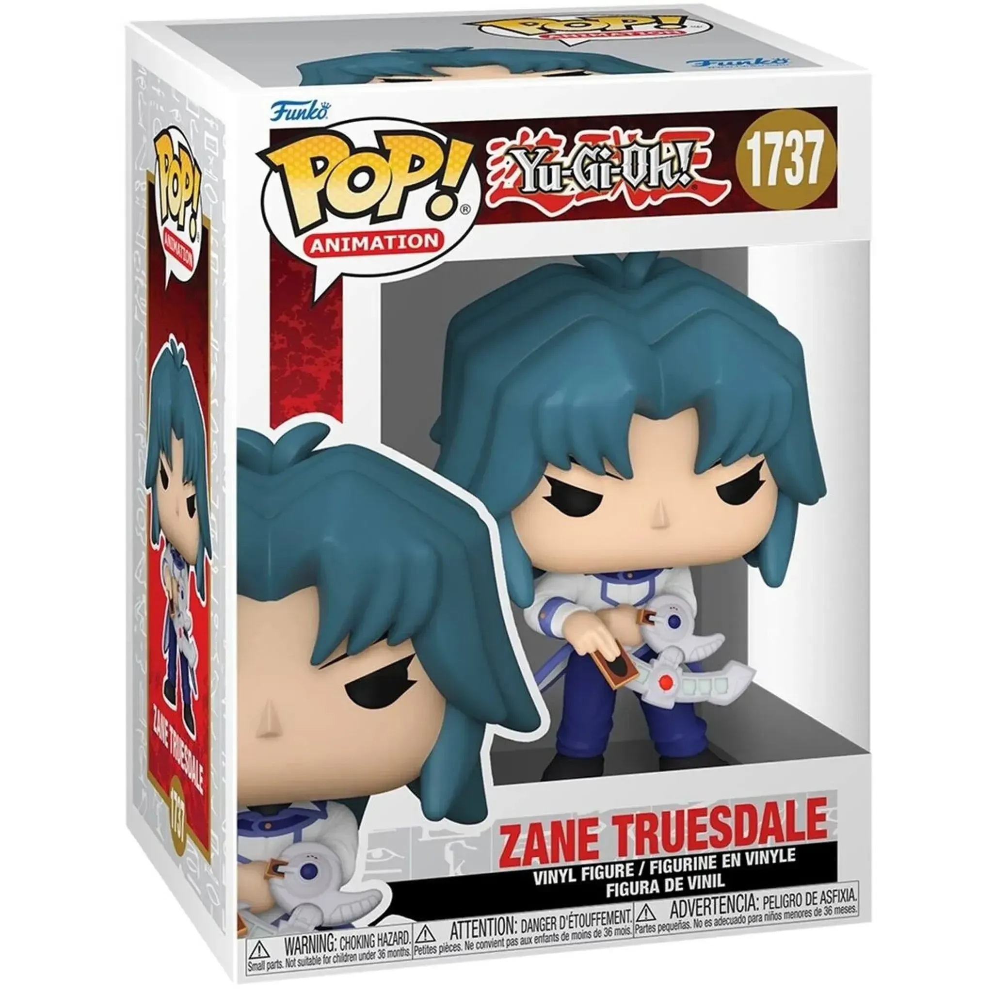 Yu-Gi-Oh! GX - Zane Truesdale Figure (4.5") - Funko - Pop! Animation Series (1737) - (2024)