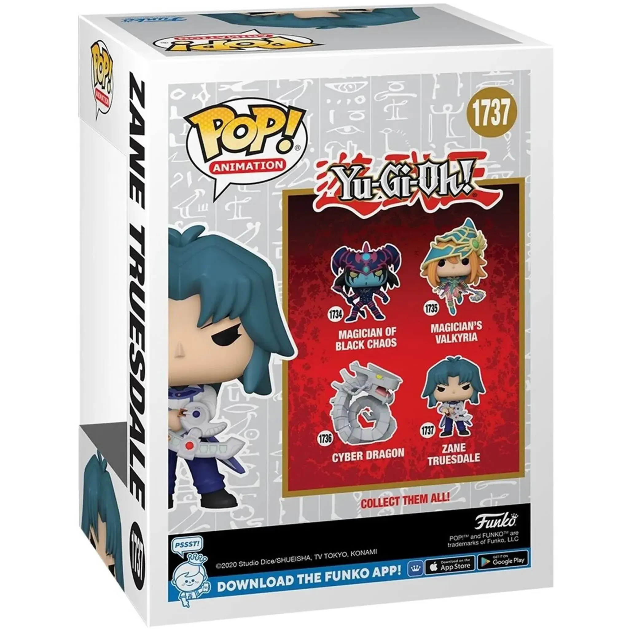 Yu-Gi-Oh! GX - Zane Truesdale Figure (4.5") - Funko - Pop! Animation Series (1737) - (2024) - Image 3