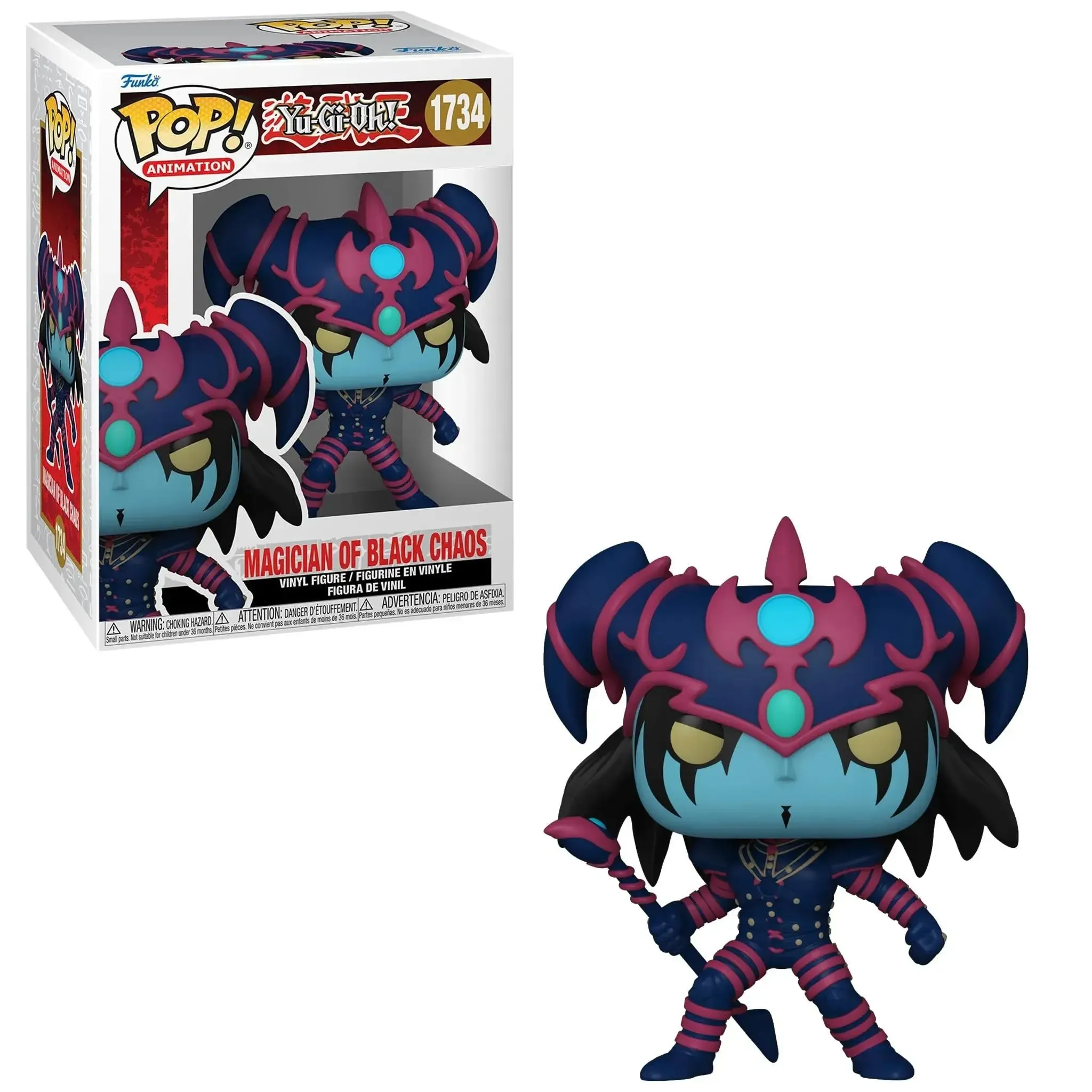 Yu-Gi-Oh! - Magician of Black Chaos Figure (4.25", Vinyl) - Funko - Pop! Animation Series (1734) - (2024) - Image 4