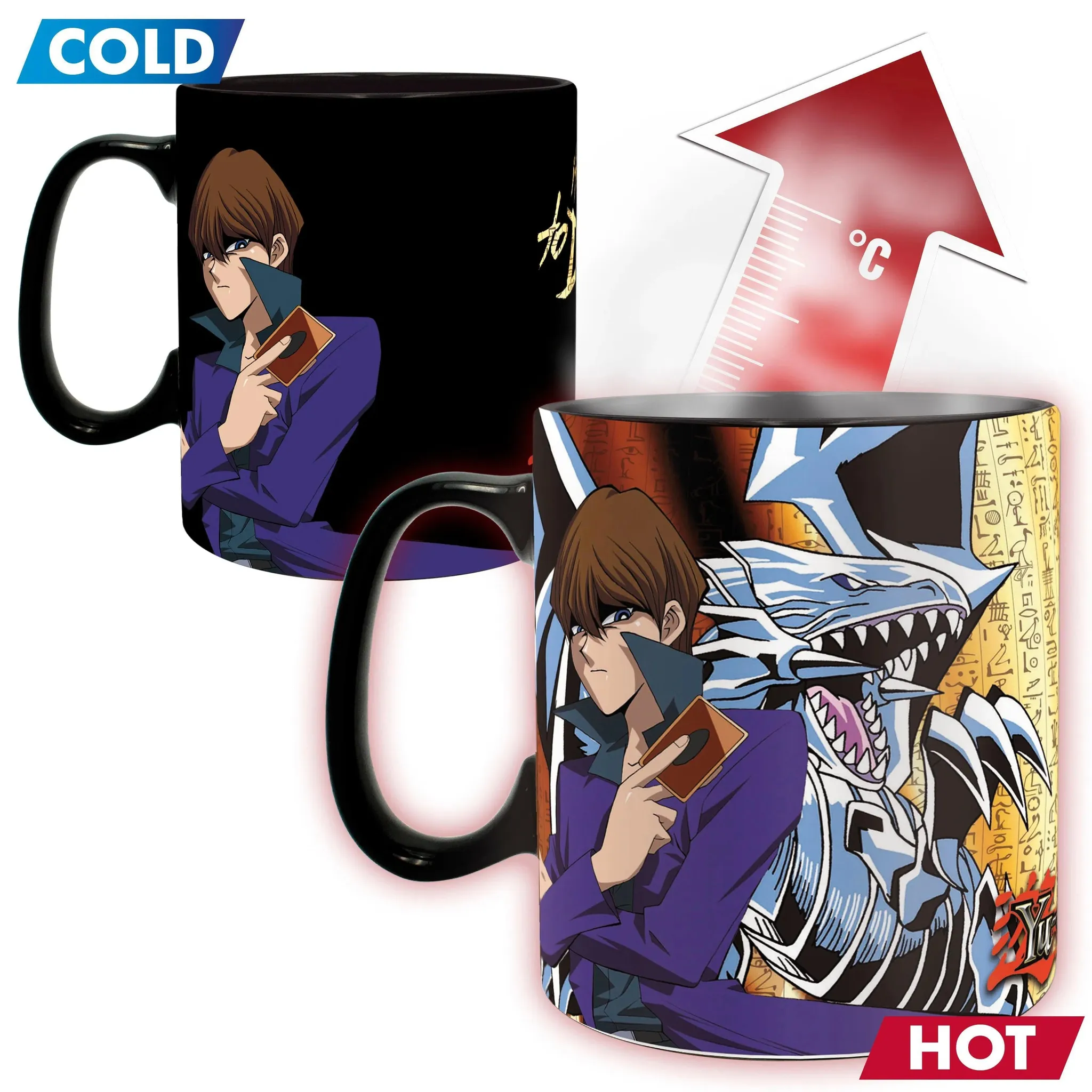 Yu-Gi-Oh! - Yugi vs Kaïba Magic Heat-Change Mug (Ceramic 16 oz.) - ABYstyle - Image 3