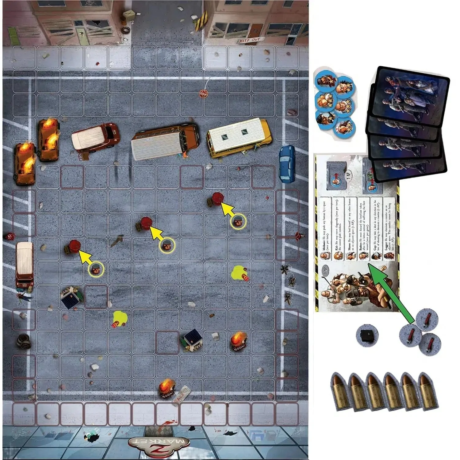 Zombie Terror - Board Game - Galakta - Image 4